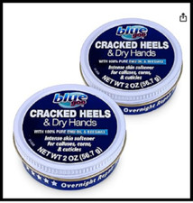 2 Pack Blue Goo Cracked Heel Skin Softner 2 oz-Multi Use Hands, Feet, Elbows-NEW picture