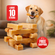 2 lb Large Tibetan Yak Chews - Natural Yak Chews | Dental Chews | Value Pack picture