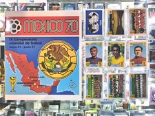 Set Completo A Pegar FIFA World Cup Mexico 70 Panini Reprint. Pelé  picture