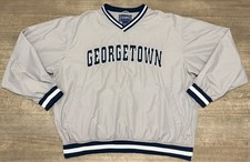 Vintage Champs Sports Georgetown Hoyas Pullover Parka Jacket Spellout Mens Sz XL picture