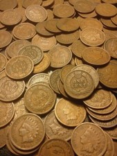 🔥 LARGE COLLECTION OF INDIAN HEAD CENT PENNY COINS 🔥ESTATE SALE 🔥U GET 10 picture