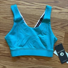 NEW Glyder Size XS INCLINE Sports Bra in Jade picture