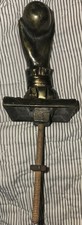 Antique Bronze Hand HOLDING BALL Door Knocker Victorian LadY picture