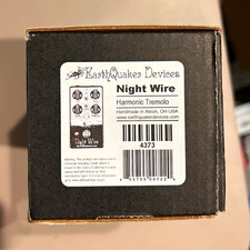 EarthQuaker Devices Night Wire Analog Harmonic Tremolo Pedal for Electric Guitar picture