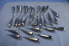Lot of 31 Dental Elevators P Banditt Brand and Other picture