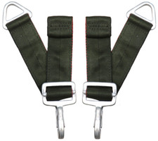US Military Parachute Harness D-Clip Buckles OD Green Air Item USGI Jump picture