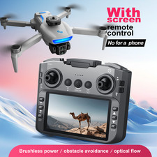 8K GPS FPV Drone with Screen Remote, Dual Camera Foldable Quadcopter + Battery picture