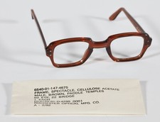 NEW Military Surplus Vintage Eyeglass Frames BCG Birth Control Glasses picture