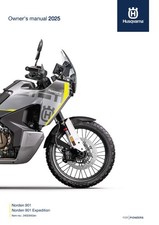 Husqvarna Owners Manual Book Guide 2025 Norden 901 Expedition US picture