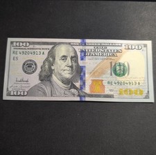 2025 $100 FEDERAL RESERVE NOTE DONALD J TRUMP SIGNATURE - BUY IT NOW, SEQUENTIAL picture