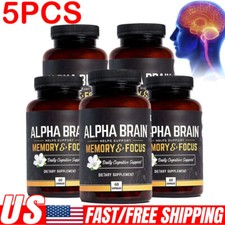Brain Health Supplement, Memory and Focus Support For Men & Women, 60 Capsules  picture