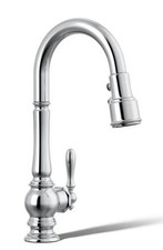 Kohler K-99261-SN Kitchen Sink Faucet - Silver picture