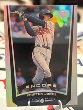 Chipper Jones 1999 Upper Deck Encore #8 2 Card Min See Desc picture