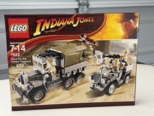 LEGO 7622 - Indiana Jones Race for the Stolen Treasure - NEW Sealed - Retired picture