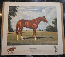 1973 Richard Stone Reeves Secretariat Print, Signed Turcotte, Laurin, Tweedy picture