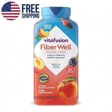 Vitafusion Fiber Well Sugar Free Gummy Vitamin Supplement, 220 ct picture