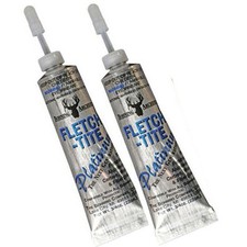 Bohning 2 Pack Fletch Tite Platinum Adhesive 3/4oz Tube Glue Arrow picture