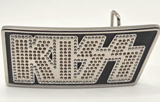 KISS Logo Rhinestone Look Belt Buckle Silver Tone © 2009 KISS Catalog, Ltd. picture