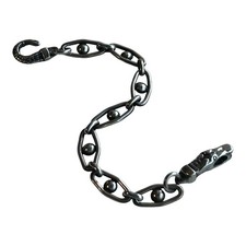 Artisan Sterling Silver Bracelet Handmade Alligator Clasp Italian Chain 7 In picture