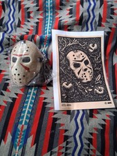 SDCC 2025 Friday The 13th Jason Voorhees Hat Mask Poster Lot Hall H Rare Set picture