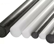 Dia. 3mm~85mm POM Polyoxymethylene Acetal Delrin Rod Bar 500mm / 13