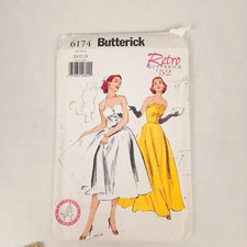 Butterick Retro '52 s Misses' Dresses Craft Sewing Pattern #6174 picture