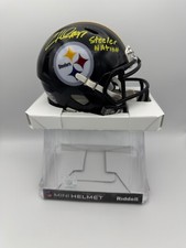 Cam Heyward Signed Pittsburgh Steelers Mini Helmet Steeler Nation insc w/box COA picture