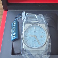 Tissot PRX Powermatic 80 Light Blue Dial Stainless Steel Bracelet Watch picture