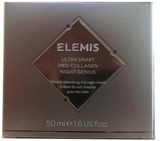 Elemis Ultra Smart Pro-Collagen Night Genius 50ml 1.6 fl.oz.  Exp.12/2028 SEALED picture