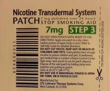 Habitrol Nicotine Transdermal System Patch 7 mg Step 3, 14 PATCHES (OUT OF BOX) picture