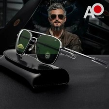 AO Aviation Sunglasses Men American Optical Style Pilot Aviator UV Protection Gl picture