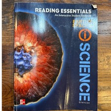 Glencoe iScience Earth Space Reading Essentials Interactive Textbook 0078893860 picture