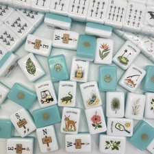 The Ponte Vedra Beach Life Salty Inspired American Mahjong Tiles picture