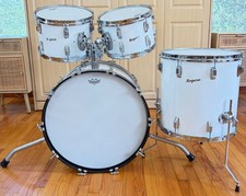 Rogers 4-Piece Drum Kit - 12”, 13” and 16” Toms and 22” Kick, Dyno-Matic Throne picture
