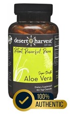Desert Harvest Super Strength Aloe Vera 180 Capsules - IC Bladder Support picture