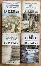 Complete Set LORD OF THE RINGS  J. R. R. Tolkien Lot 4 Vintage 1970s Paperbacks picture