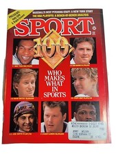 Vintage 1980s Sport Magazine Mike Tyson Marino Clemons Gretzky Ewing 80s VTG 100 picture