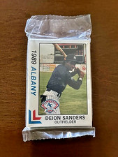 1989 Best Albany Yankees sealed team set (Deion Sanders, Buck Showalter) picture