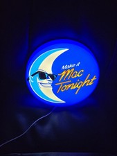McDonalds Mac Tonight Moon - USB Lighted LED Sign - Man Cave - Arcade - Retro picture