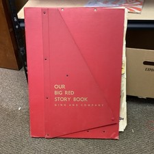 Ginn 1957 Our Big Red Story Book Huge Reader 18