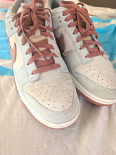 Nike Dunk Low Premium 'Fossil Rose' Gray/Pink Low Top Lace Up DH7577-001 Size 13 picture