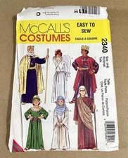McCall's 2340 Children's Costumes Boys & Girls Size 4-6 Ex-Small 1999 UNCUT picture