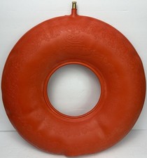 Vintage Carex Rubber Inflatable Donut Cushion -Tailbone Pain- Hemroids- Sciatica picture