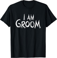 Mens I AM GROOM T Shirt Mens Funny Bachelor Party Shirt picture