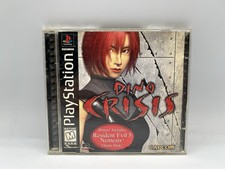 Dino Crisis PS1 PlayStation 1 Complete CIB Missing Demo Disc picture