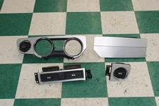 11-14 Mustang Note Brushed Alloy LH RH Dash Vent Cluster Trim Bezel Set 4x OEM picture