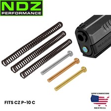 NDZ CZ P-10 C P10C P 10 C 9MM Stainless Steel Guide Rod Assembly PVD Made In USA picture