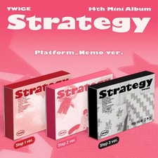 TWICE STRATEGY 14th Mini Album PLATFORM NEMO Ver/QR Card+10 Photo Card+etc+GIFT picture