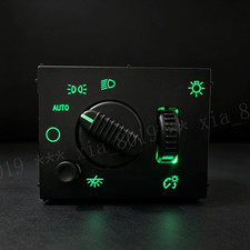 NEW Green LED 03-06 Headlight Dimmer Switch Silverado Sierra picture