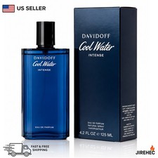Davidoff Cool Water Intense EDP Spray 4.2 oz 125ml Men's Cologne New Box picture